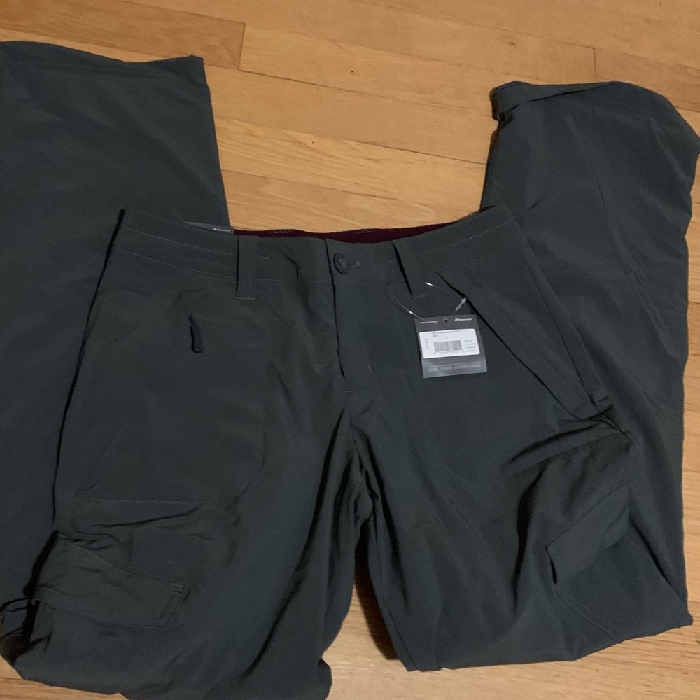 Fleece lined pants Eddie Bauer new with tags size 2 women’s